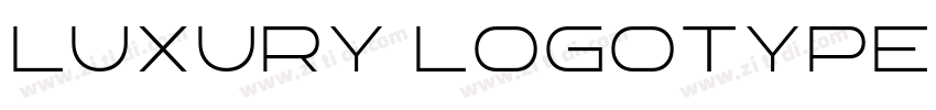 luxury logotype scri字体转换